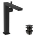 Hansgrohe WTM Tecturis E 240 Fine CoolStart EcoSmart+ mit Push-Open Ablauf Matt Black