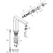 Hansgrohe WTM Tecturis E 240 Fine CoolStart mit Push-Open Ablaufgarnitur Matt White