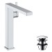 Hansgrohe WTM Tecturis E 240 Fine EcoSmart+ mit Push-Open Ablaufgarnitur chrom