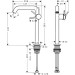 Hansgrohe WTM Tecturis S 240 Fine CoolStart mit Push-Open Ablaufgarnitur Brushed Bronze