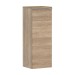 Hansgrohe Xelu Q Halbhochschrank Eiche Natur 400/350, Türanschlag links Chrom