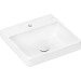 Hansgrohe Xelu Q Handwaschbecken 500/480 mit Hahnloch ohne Überlauf, SmartClean Weiß