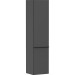 Hansgrohe Xelu Q Hochschrank Diamantgrau Matt 400/350, Türanschlag rechts Mattschwarz