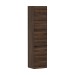 Hansgrohe Xelu Q Hochschrank Nussbaum Dunkel 400/350, Türanschlag links Mattschwarz
