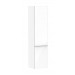 Hansgrohe Xelu Q Hochschrank Weiß Hochglanz 400/350, Türanschlag links Mattweiß
