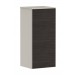 Hansgrohe Xevolos E Halbhochschrank Sandbeige Matt 400/360, Türanschlag rechts Eiche Dunkel