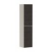 Hansgrohe Xevolos E Hochschrank Sandbeige Matt 400/360, Türanschlag links Eiche Dunkel