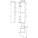 Hansgrohe Xevolos E Hochschrank Sandbeige Matt 400/360, Türanschlag rechts Sandbeige Matt
