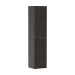 Hansgrohe Xevolos E Hochschrank Schiefergrau Matt 400/360, Türanschlag links Eiche Dunkel