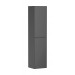 Hansgrohe Xevolos E Hochschrank Schiefergrau Matt 400/360, Türanschlag links Schiefergrau Matt