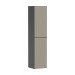 Hansgrohe Xevolos E Hochschrank Schiefergrau Matt 400/360, Türanschlag rechts Bronze Struktur