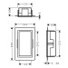HG XtraStoris Individual Wandnische mit Designrahmen 300x150x100mm MSW/BBR
