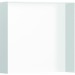HG XtraStoris Minimalistic Wandnische mit offen.Rahmen 300 x 300 x 100 mm MW