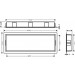 HG XtraStoris Original Wandnische mit integrier.Rah.300 x 900 x 100 mm MW