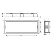 HG XtraStoris Original Wandnische mit integrier.Rah.300 x 900 x 100 mm MSW