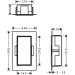 HG XtraStoris Rock Wandnische mit befliesb.Tür 300 x 150 x 100 mm MW