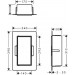 HG XtraStoris Rock Wandnische mit befliesb.Tür 300 x 150 x 100 mm MW