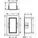 HG XtraStoris Rock Wandnische mit befliesb.Tür 300 x 150 x 140 mm MSW