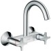 Hansgrohe Zweigriff Spültischarmatur Logis Classic chrom Highspout