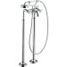 Hansgrohe Zweigriff Wannenarmatur AXOR Montreux Fertigset chrom zur Bodenmontage