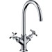 Hansgrohe Zweigriff Waschtischarmatur Axor Montreux ohne Ablaufgarnitur chrom