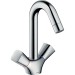 Hansgrohe Zweigriff Waschtischarmatur Logis chrom