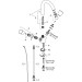 Hansgrohe Zweigriff Waschtischarmatur Logis chrom