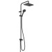 HG Showerpipe 230 1jet Vernis Shape Reno mattschwarz