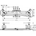 HG Grundset für Kopfbrause 1200 4jet Axor ShowerHeaven