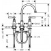 HG 3-Loch Waschtischarmatur 180 Axor Montreux Standmodell Hebelgriff BN