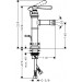 HG Bidetmischer 100 Axor Montreux chrom  