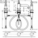 HG 3-Loch Waschtischarmatur 30 Axor Montreux Hebelgriff chrom