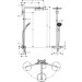 HG Showerpipe Raindance Select S 240 1jet PowderRain chrom