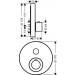 HG Thermostat UP Axor ShowerSelect Fertigset 1 Verbraucher rund BN