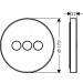 HG Absperrventil UP Axor ShowerSelect Fertigset 3 Verbraucher rund BN