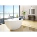 Hoesch Badewanne Namur 1800x800 freistehend, Material Solique, weiß
