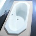 Hoesch Armada 1800x800x450 mm Achteck-Badewanne Einbaubadewanne Weiß 6169.010