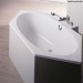 Hoesch Armada 2000x900x460 mm Sechseck-Badewanne Einbaubadewanne Überlauf Links Weiß 6182.010