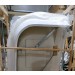 Hoesch Badewanne iSensi Eck 1900x900 Monoblock links mit Überlaufbefüllung weiß, angeformter Schürze weiß
