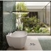 Hoesch Badewanne LaBrillante 1800x800 Vorwand  Weiß Matt, mit Überlaufbefüllung