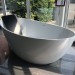 Hoesch Badewanne Namur 1900x900 freistehend, Material Solique, weiß matt