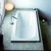 Hoesch Capri 1600x750x420 mm Rechteckbadewanne Einbaubadewanne Weiß 6195.010