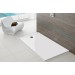 HO DW Muna "S" 1800x700x30 ohne Antirutsch, Material Solique, weiß