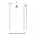 HO DW Muna "S" 1800x900x30 ohne Antirutsch, Material Solique, weiß