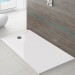 HO DW Muna "S" 800x700x30 ohne Antirutsch, Material Solique, weiß