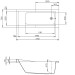 Hoesch Foster 1700x700x470 mm Rechteckbadewanne Einbaubadewanne Weiß 6646.010