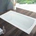 Hoesch Largo 1700x800x480 mm Rechteckbadewanne Einbaubadewanne Weiß 3708.010
