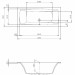 Hoesch Largo 1800x800x480 mm Rechteckbadewanne Einbaubadewanne Weiß 3696.010