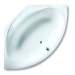 Hoesch Parana 1480x1480x480 mm Eck-Badewanne Einbaubadewanne ohne angeformter Schürze Weiß 5544.010