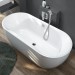 Hoesch Procasa Oval Badewanne, freistehend 180x80 Monoblock mit Befüllung